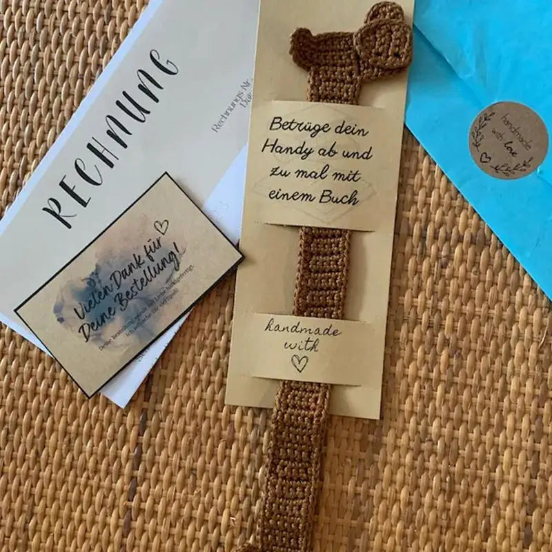 Handmade Dachshund Bookmark