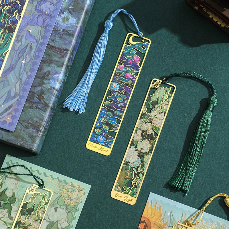 Floral Gilded Bookmark