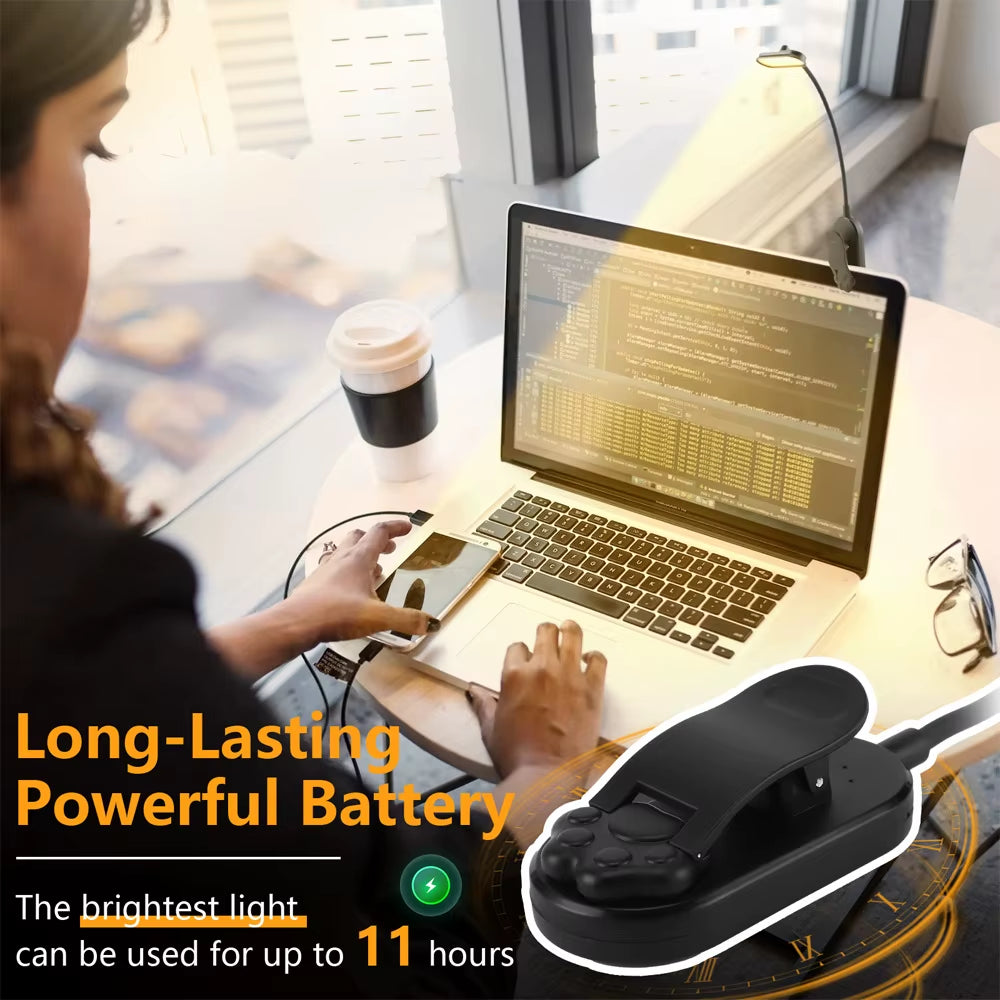 LED Book Clip on Light
