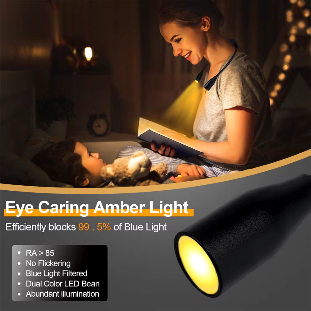 Rechargeable Reading Neck Light 