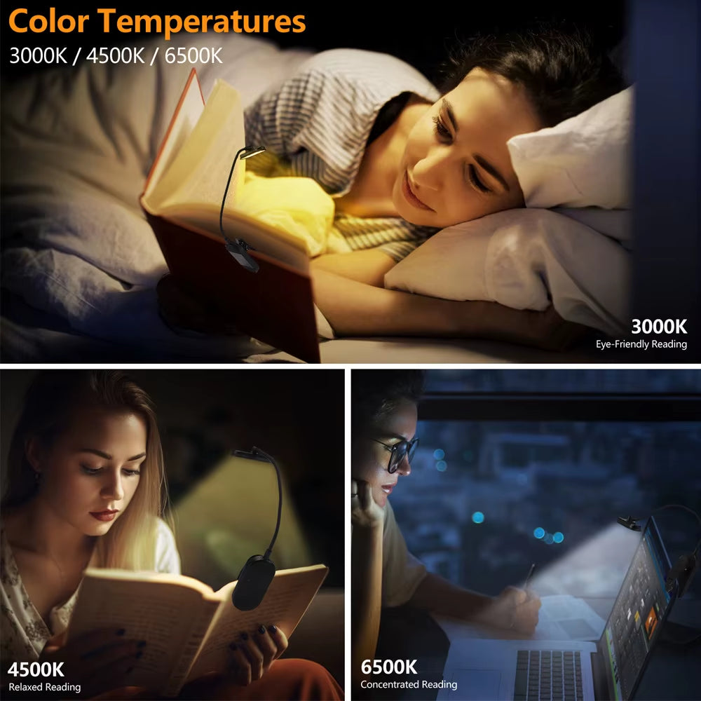 LED Book Clip on Light