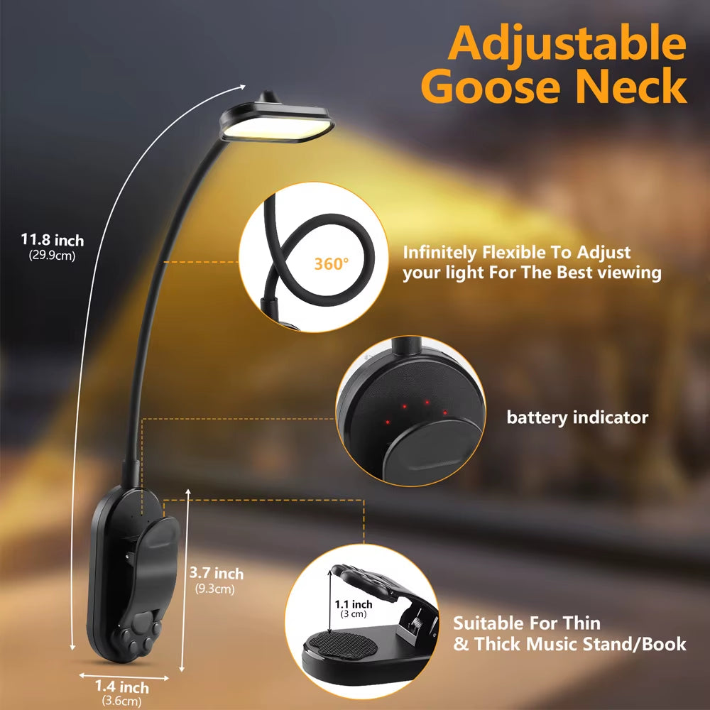 LED Book Clip on Light