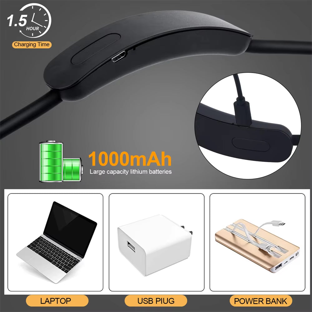 Rechargeable Reading Neck Light 