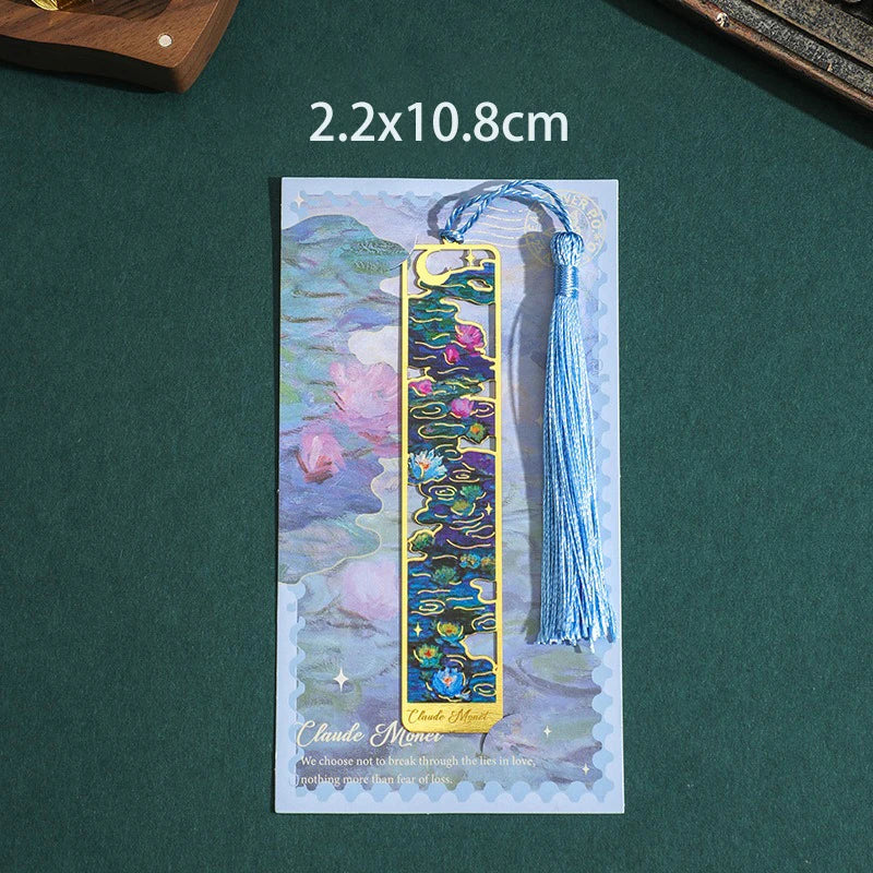 Floral Gilded Bookmark