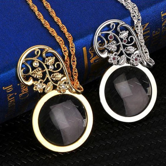 Magnifying Glass Necklace Pendant