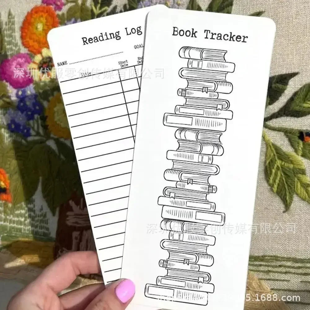 12 sets of Reading Log Bookmarks