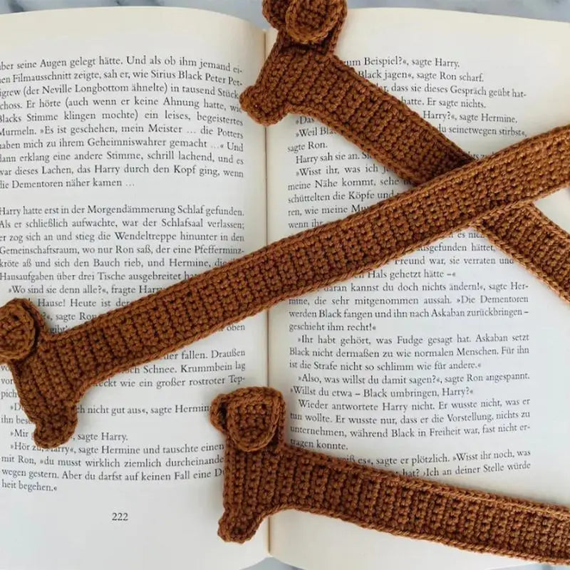 Handmade Dachshund Bookmark