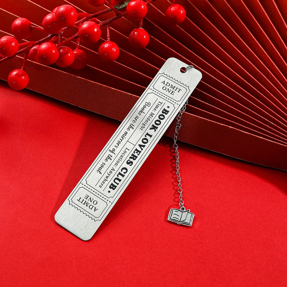 Book Club Bookmarks for Book Lovers
