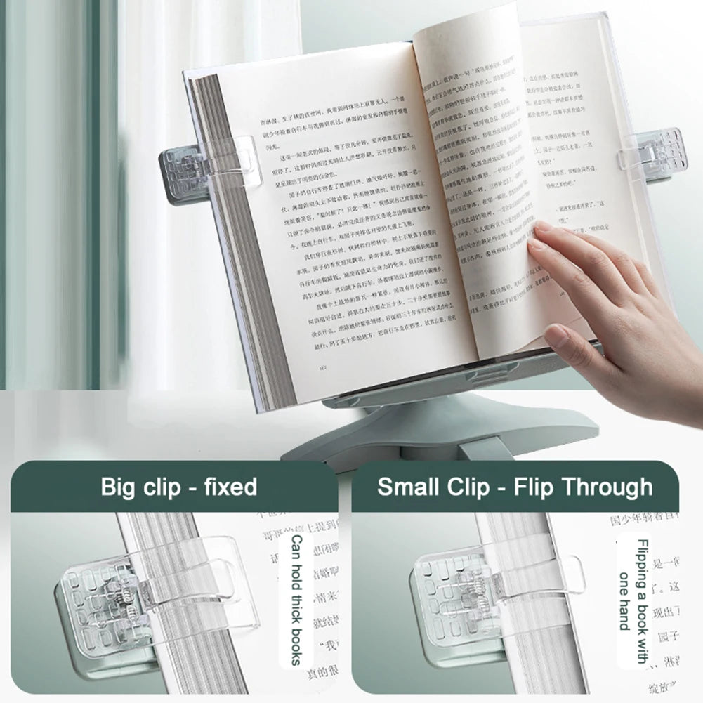 Adjustable & Rotatable Reading Bookshelf