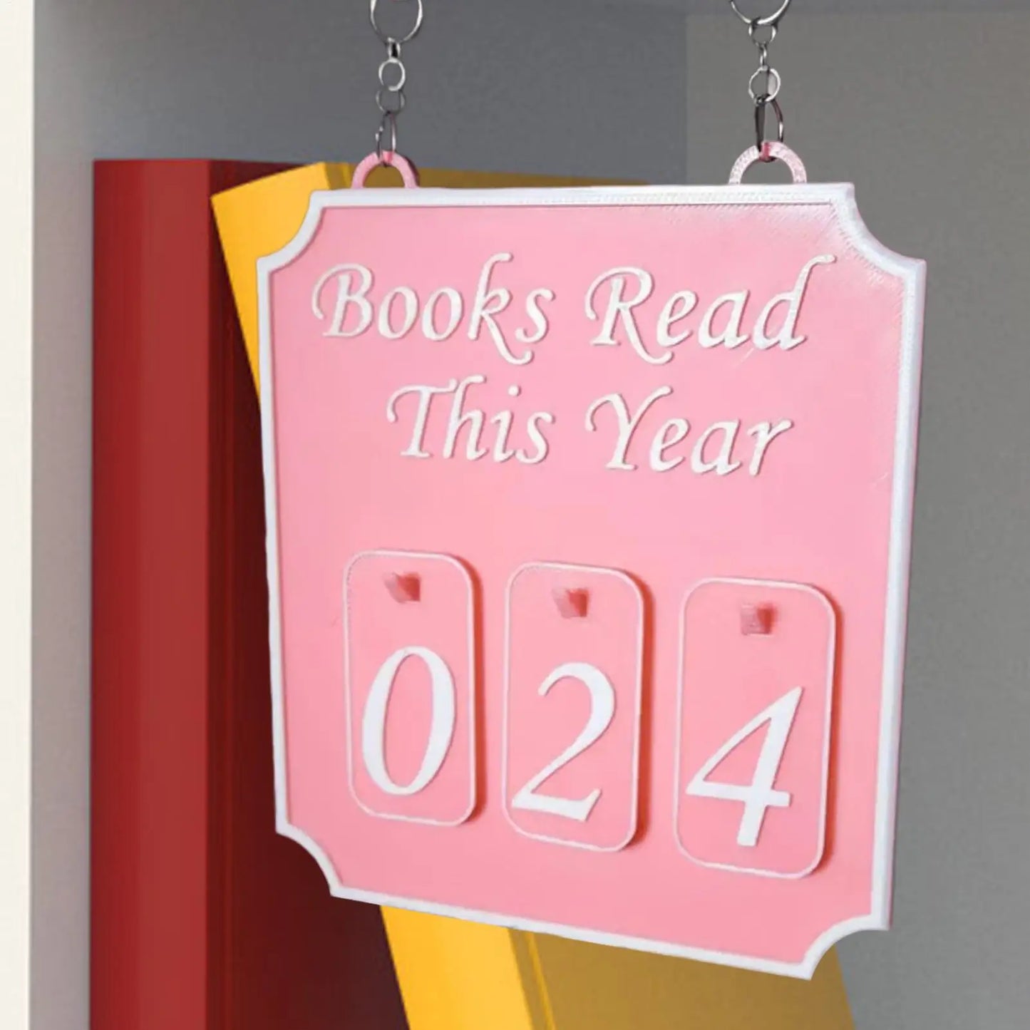 Books Counter Plaque