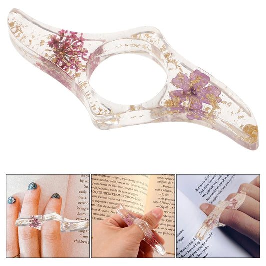 Flower Book Ring