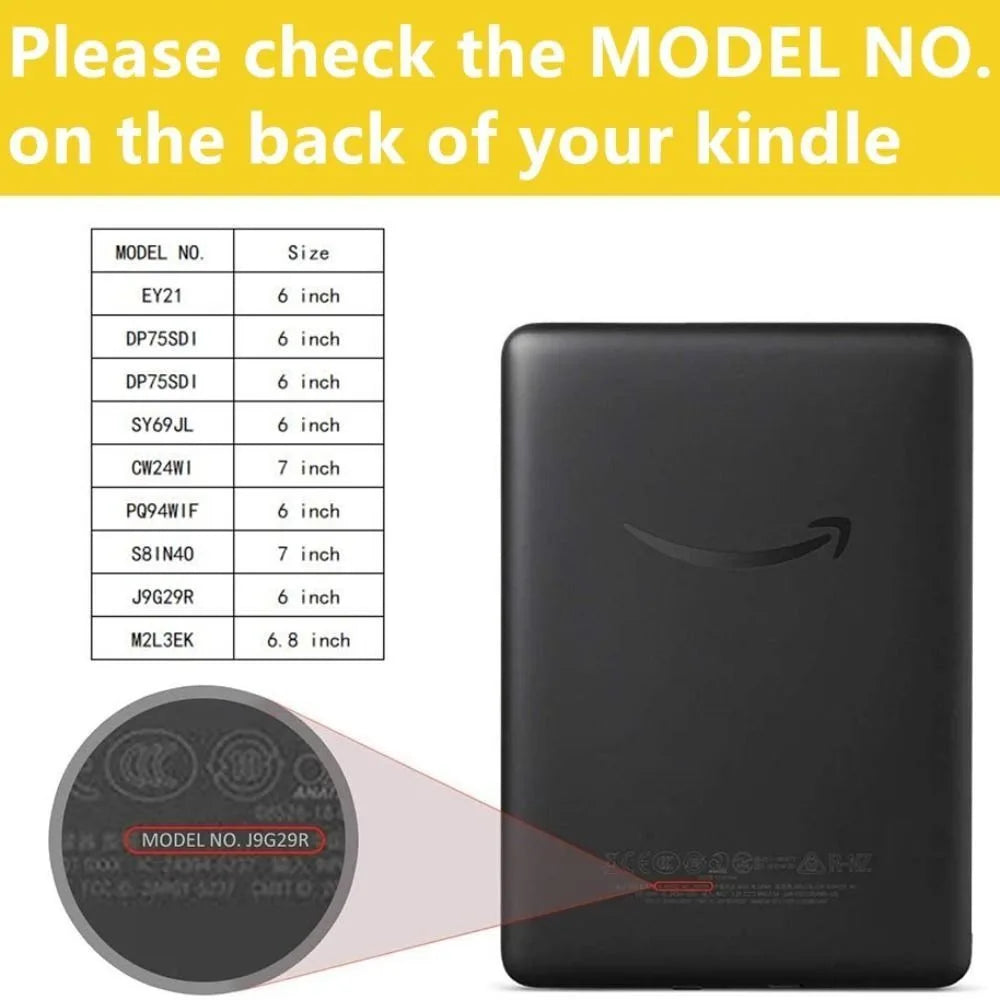 6-7Inch E-Reader Case for Kindle/Boox/Kobo 