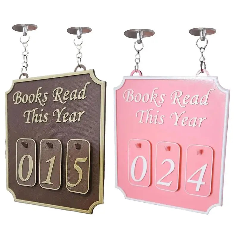 Books Counter Plaque