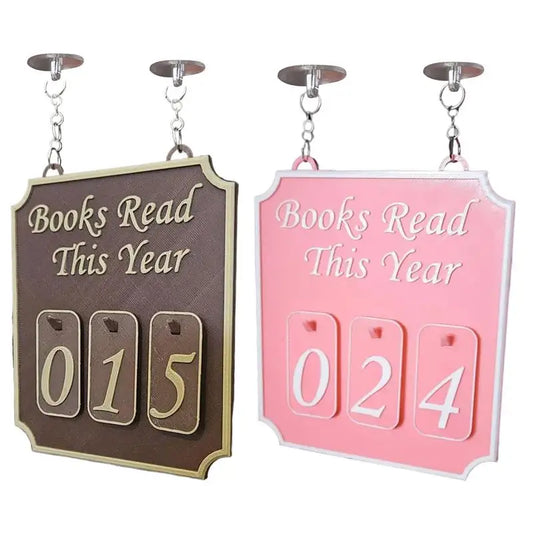 Books Counter Plaque