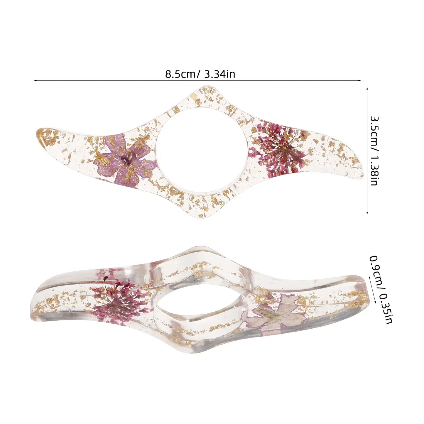 Flower Book Ring