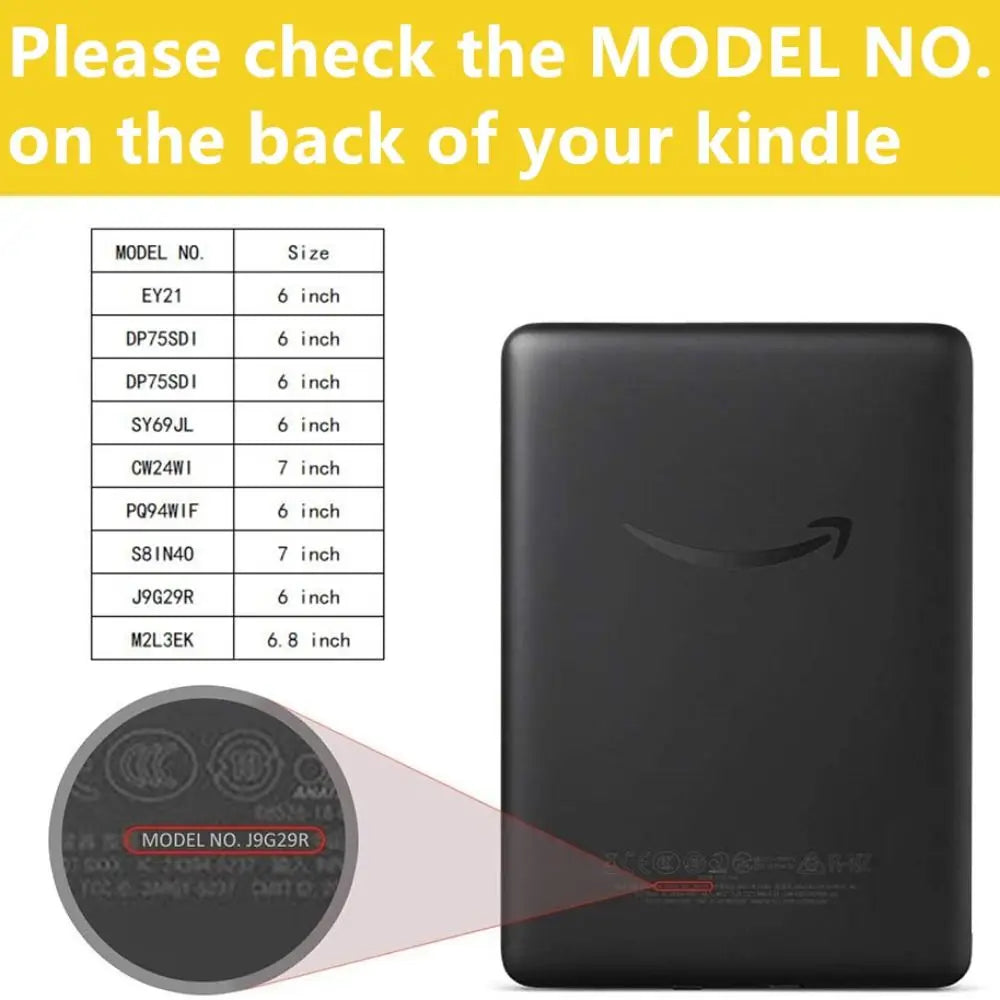 E-Reader Sleeve PU Leather Carrying Case