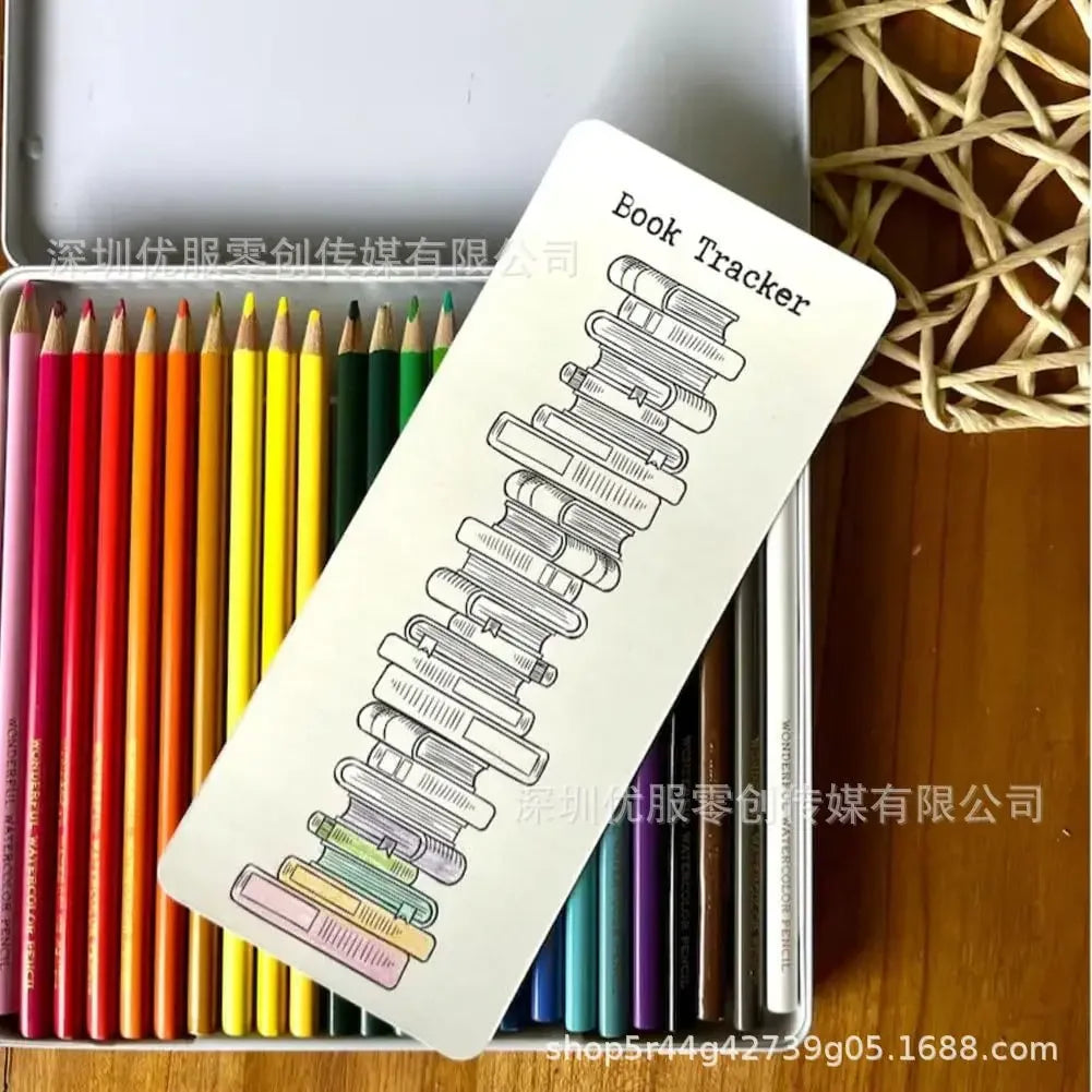 12 sets of Reading Log Bookmarks