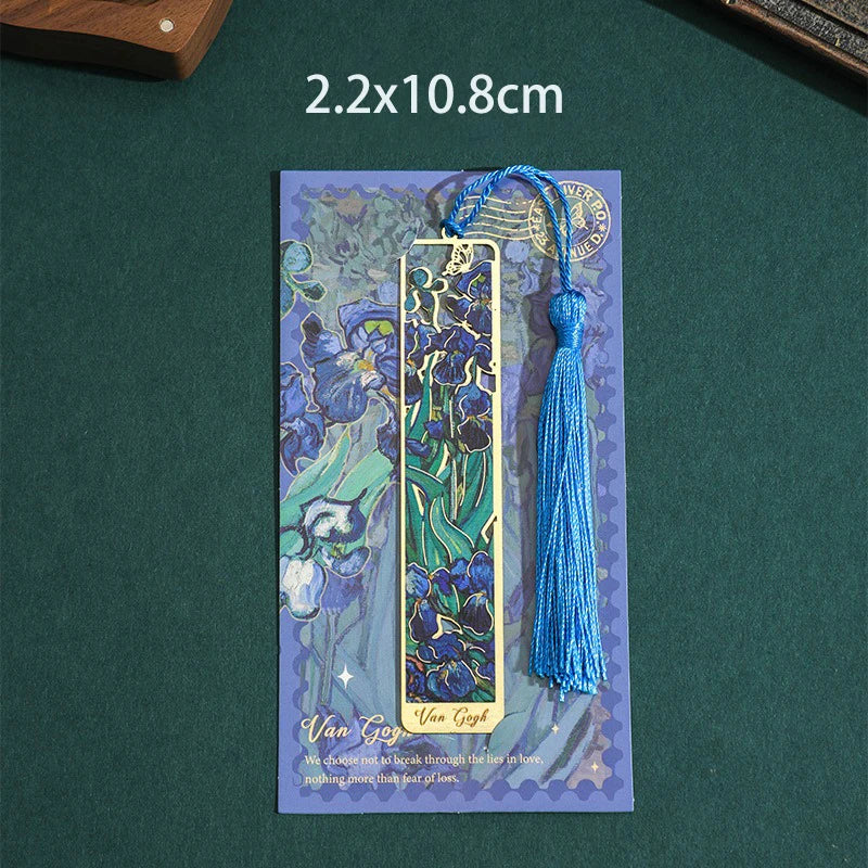 Floral Gilded Bookmark