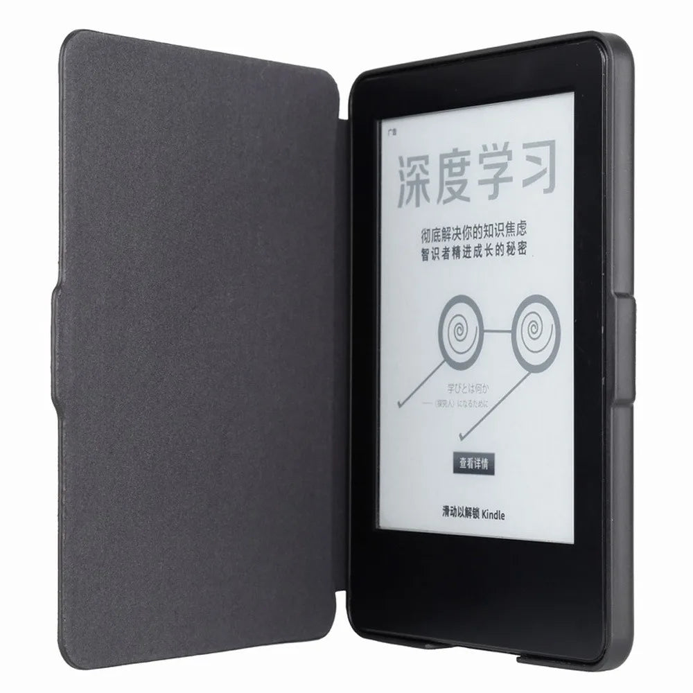 Kindle 7th generation e-book leather case