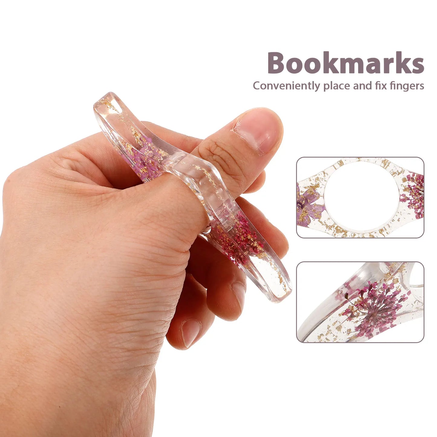 Flower Book Ring