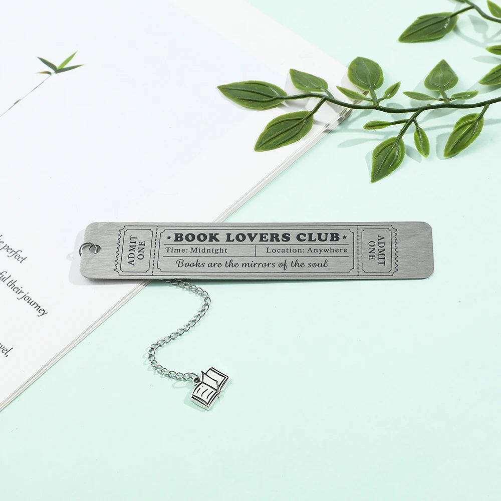 Book Club Bookmarks for Book Lovers