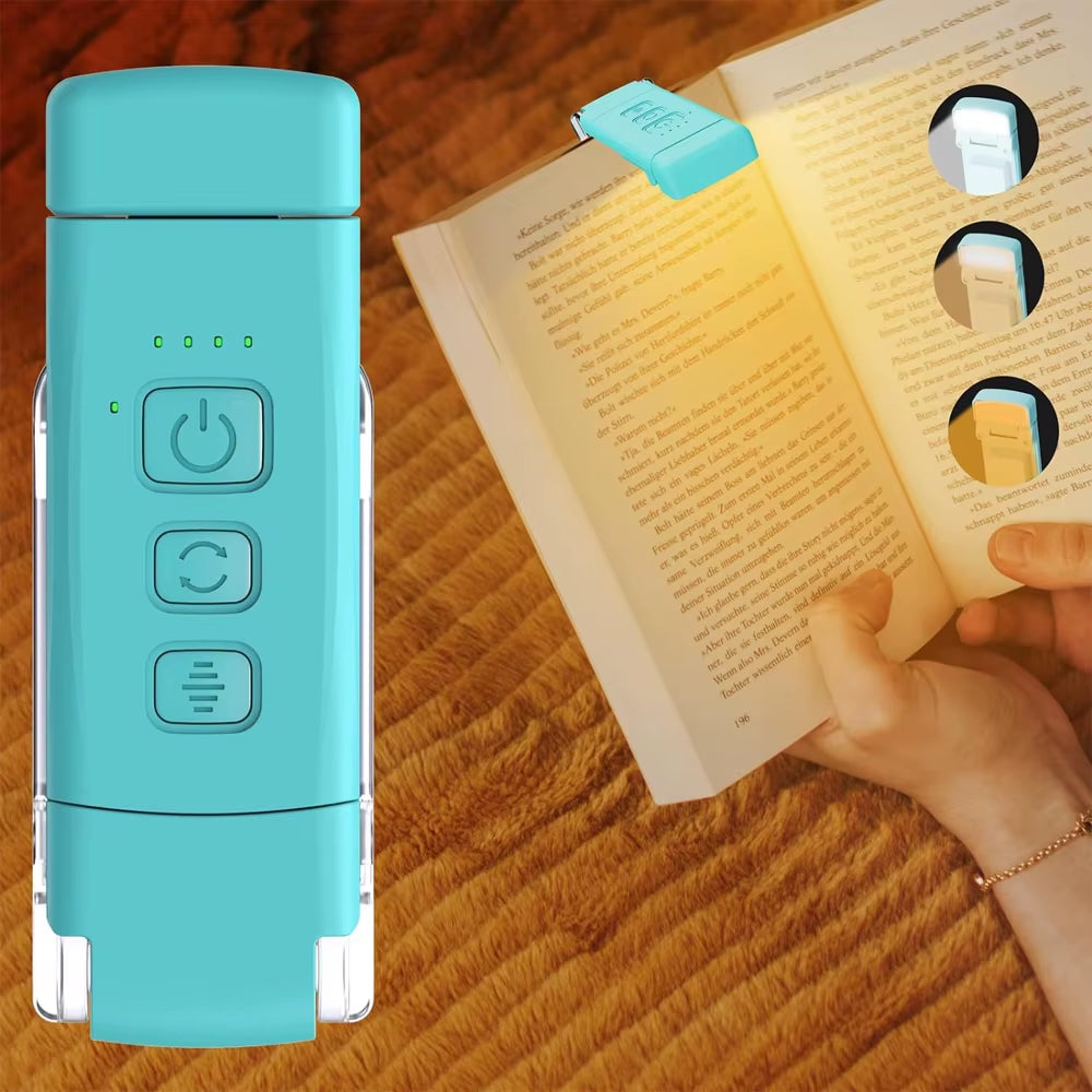 3 Color mode Rechargeable Reading Light 