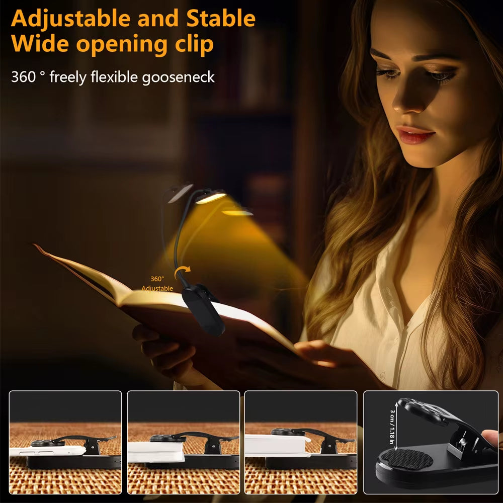 LED Book Clip on Light