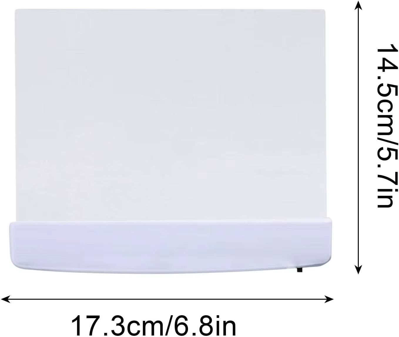 1Pc LED Flat Panel Night Light