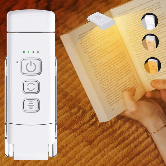 3 Color mode Rechargeable Reading Light 